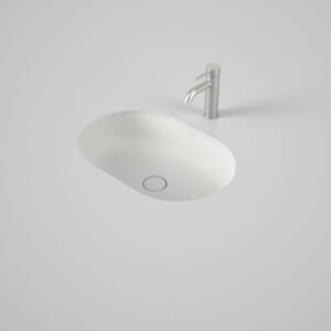 Liano II 580mm Pill Under Over Counter Basin – Matte White