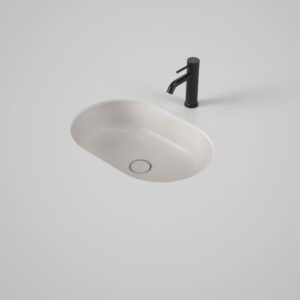 Liano II 580mm Pill Under Over Counter Basin – Matte Speckled
