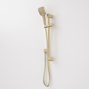 Luna Multifunction Rail Shower - Brushed Brass