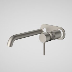 Liano 210mm Wall Basin / Bath Trim Kit - Brushed Nickel