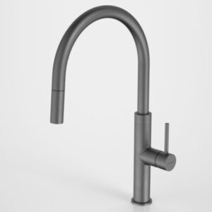 Liano Pull Out Sink Mixer - Gunmetal