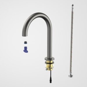 Smart Command Series 3 Hob Gooseneck Outlet Trim Kit - Gunmetal