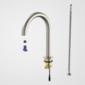 Smart Command Series 3 Hob Gooseneck Outlet Trim Kit - Brushed Nickel