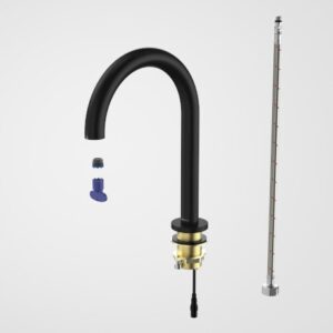 Smart Command Series 3 Hob Gooseneck Outlet Trim Kit - Matte Black