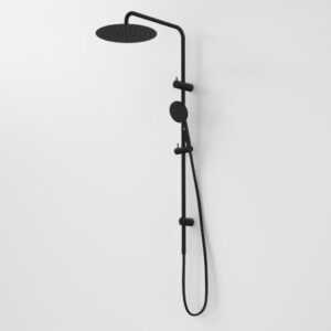 Urbane Rail Shower with 300mm Overhead - Matte Black