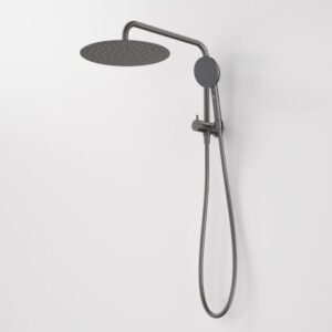 Urbane II Compact Twin Shower - Gunmetal