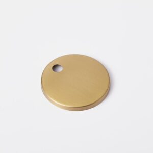 Seat Hinge Cover Brush Gold