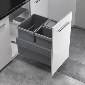 Hailo ST45 Euro Cargo Waste Bin, Dual Compartment