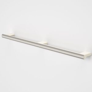 Opal Support Rail 800mm Straight – Brushed Nickel