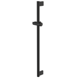 Opal Support Shower Rail Straight 900mm - Matte Black
