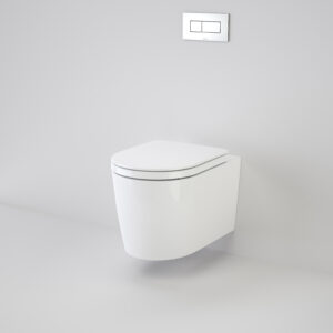 Liano Cleanflush Wall Hung Invisi Series Toilet Suite UC - with GermGard