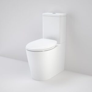 Care 660 Ambulant Cleanflush Suite with Double Flap Seat White