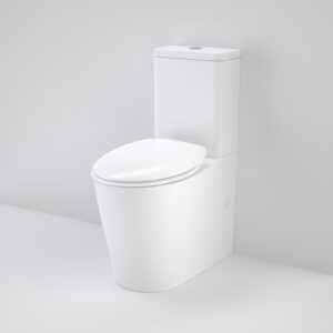 Care 660 Ambulant Cleanflush Easy Height BI Suite with Double Flap Seat White