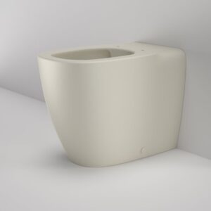 Contura Cleanflush Wall Faced Pan GermGard - Clay