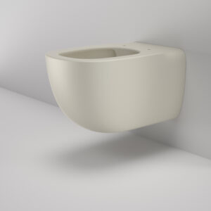 Contura Cleanflush Wall Hung BI 4S Pan GermGard - Clay