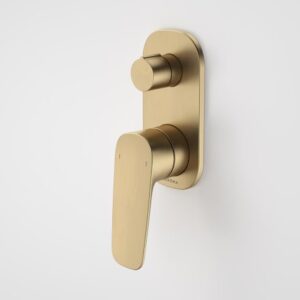 Contura II Bath/Shower Mixer with Diverter – Brushed Brass