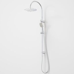 Contura Rail Shower with Overhead - Chrome