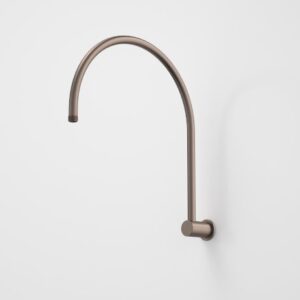 Caroma Upswept Shower Arm - Brushed Bronze