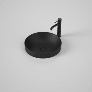 Liano II 400mm Round Inset Basin – Matte Black Liano II 400mm Round Inset Basin – Matte Black