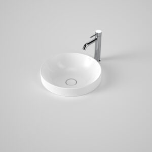 Liano II 400mm Round Inset Basin – White Liano II 400mm Round Inset Basin – White
