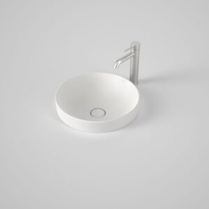 Liano II 400mm Round Inset Basin – Matte White Liano II 400mm Round Inset Basin – Matte White