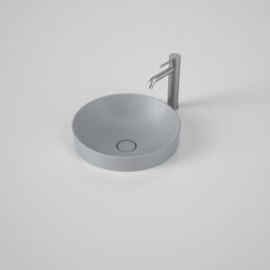 Liano II 400mm Round Inset Basin – Matte Grey Liano II 400mm Round Inset Basin – Matte Grey