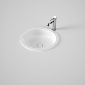 Liano II 440mm Round Under Over Counter Basin – White