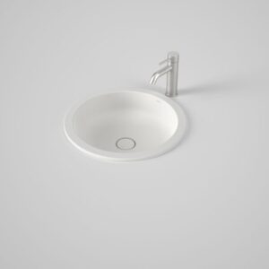 Liano II 440mm Round Under Over Counter Basin – Matte White
