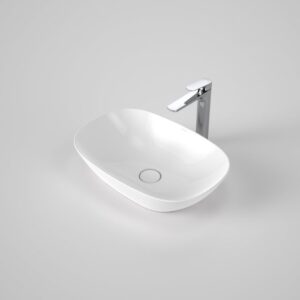 Contura 530mm Above Counter Basin - White