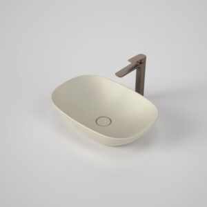 Contura 530mm Above Counter Basin - Matte Clay