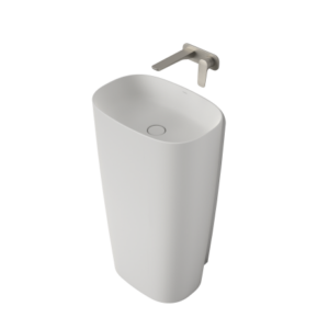 Contura 530mm Freestanding Basin - Matte White