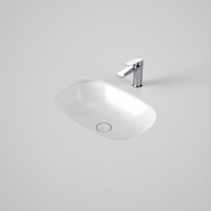Contura Undercounter Basin - White