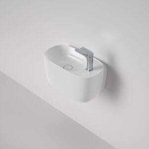 Contura II Hand Wall Basin (1 Tap Hole) - White