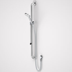 Care Support Accessible Shower Set 1000mm Rail - Chrome