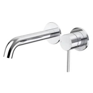 Liano 175mm Wall Basin / Bath Mixer Chrome - Sales Kit