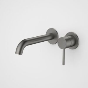 Liano II 175mm Wall Basin / Bath Mixer Gunmetal - Sales Kit