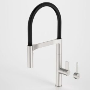 Liano Pull Down Sink Mixer with Dual Spray - Brushed Nickel