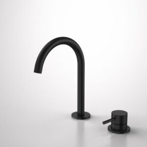 Liano II Hob Basin Mixer Set 160mm Matte Black Liano II Hob Basin Mixer Set 160mm Matte Black