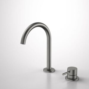 Liano II Hob Basin Mixer Set 160mm Gunmetal Liano II Hob Basin Mixer Set 160mm Gunmetal