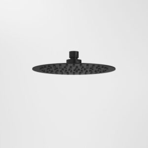 Urbane II 200mm Round Rain Shower Matte Black