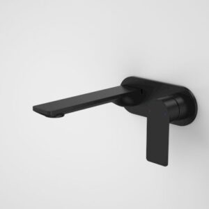 Urbane 180mm Wall Basin / Bath Mixer Round Cover Plate - Matte Black