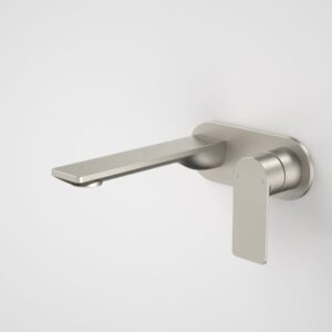 Urbane 180mm Wall Basin / Bath Mixer Round Cover Plate - Brushed Nickel
