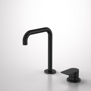 Urbane II Hob Basin Mixer Set 150mm - Matte Black Urbane II Hob Basin Mixer Set 150mm - Matte Black