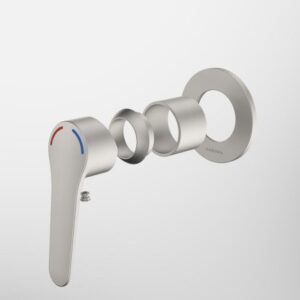 Opal Bath/Shower Mixer Trim Kit – Brushed Nickel