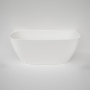 Contura II 1500mm Back to Wall Freestanding Bath - Matte White