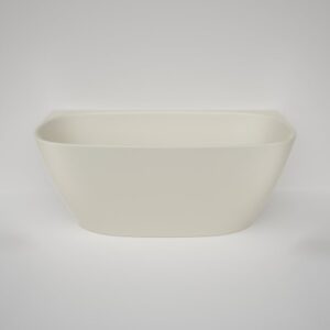 Contura II 1500mm Back to Wall Freestanding Bath - Matte Clay
