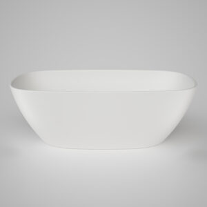 Contura 1700mm Freestanding Bath - Matte White