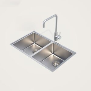 Compass Alfresco Double Bowl