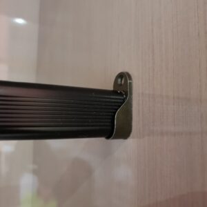 Wardrobe Rail Support Set, Zinc Alloy