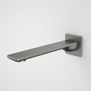 Urbane 220mm Basin Bath Outlet Square Cover Plate Gunmetal